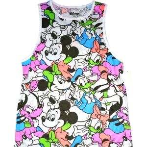 Disney NWOT "Mickey and Minnie" Themed Sleeveless Tank 607